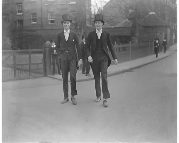 Eton College Twins, The Earl of Dudleys Sons Puzzle the Master in Berkshire Eton