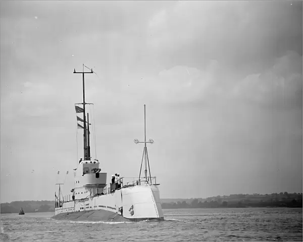 HMS Odin (N84) an O-class submarine of the Royal Navy. 18 July 1929