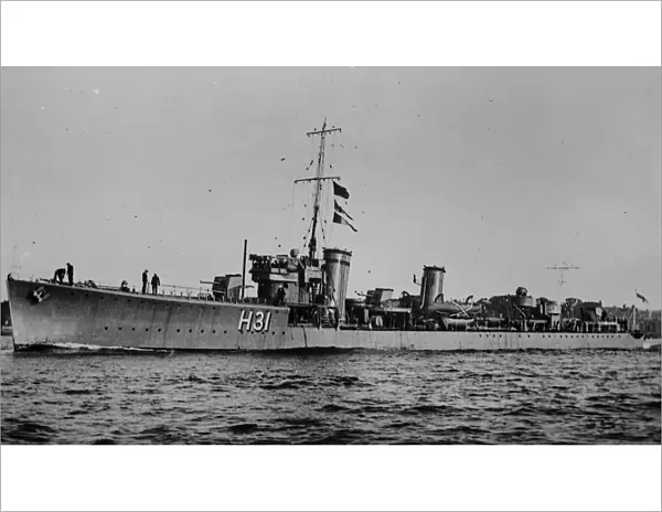 HMS Sterlings class destroyer. 26 January 1927