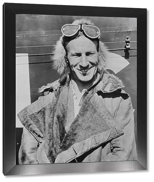 One of the most recent photographs of Wing Commander Kingsford Smith. 18 October 1930