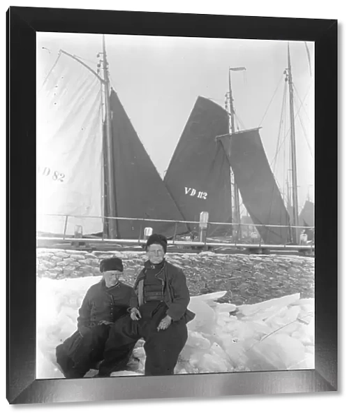 Holland Ice Bound Telegrams from Holland state a hard frost and fierce cold prevail