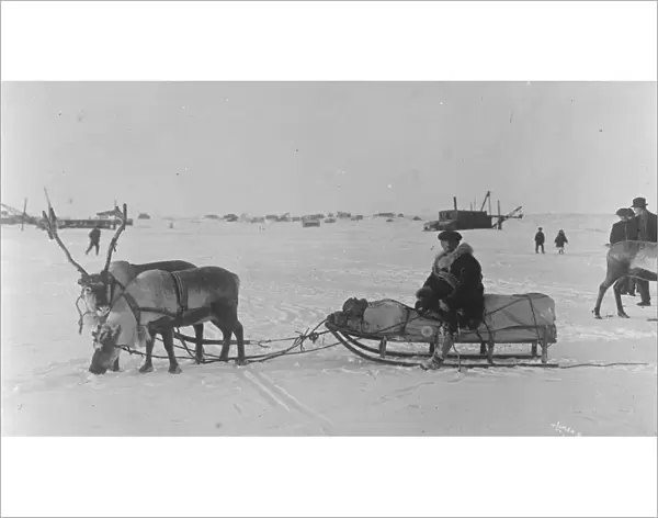 Carrying the United States mail furthest north An interesting picture taken on the