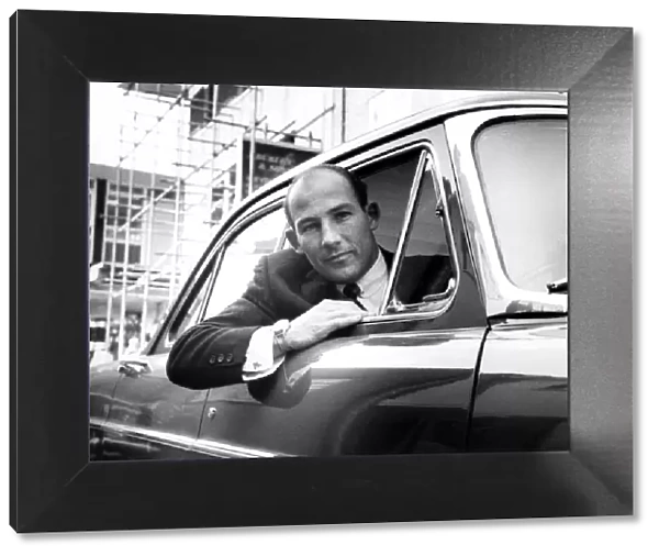 Famous racing driver Stirling Moss, who was banned from driving for 12 months
