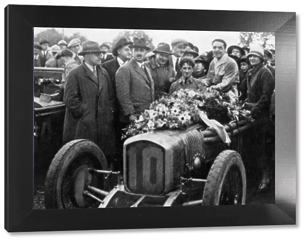 Robert Benoist, winner of the ACF Grand Prix from1925 to 1927 at the racing circuit