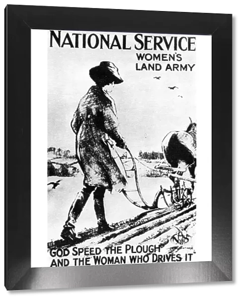 First World War War Poster : National Service - Womans Land Army