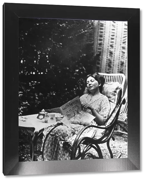 Christabel Pankhurst (1880-1958) daughter of Emmeline