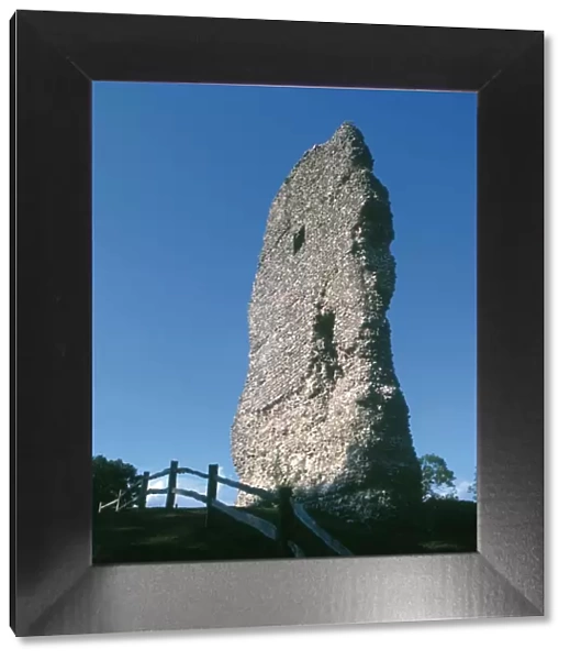 Haunted Places. Bramber Castle, West Sussex where the ghosts of 3 starved children are seen