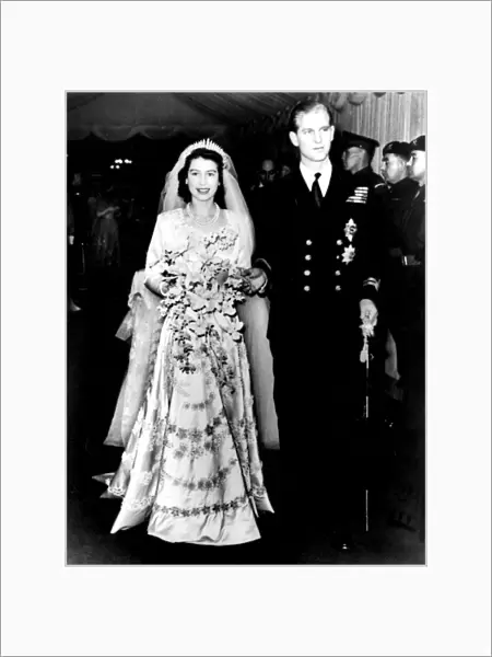 The wedding of Princess Elizabeth (now Queen Elizabeth II) and Prince Philip - 20th