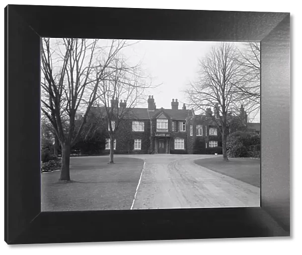 Appleton House, Sandringham, Norfolk, the Royal estate. 2 March 1929