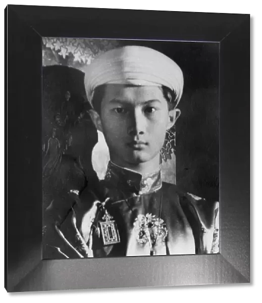 His Imperial Highness Crown Prince Bao Long of Vietnam April 1953