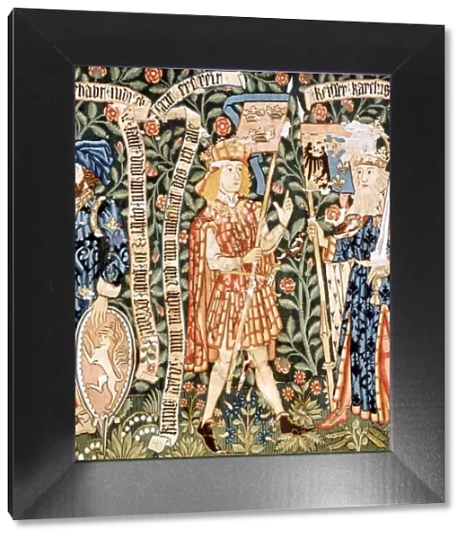 King Arthur as one of the Nine Worthies 1490