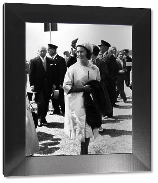Princess Margaret at Epsom 6th June 1962 Princess Margaret, Queen Mother and other
