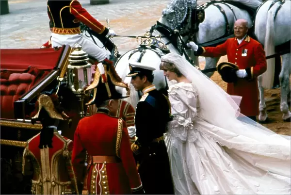 Wedding of Prince Charles and Lady Diana Spencer 29th July 9181