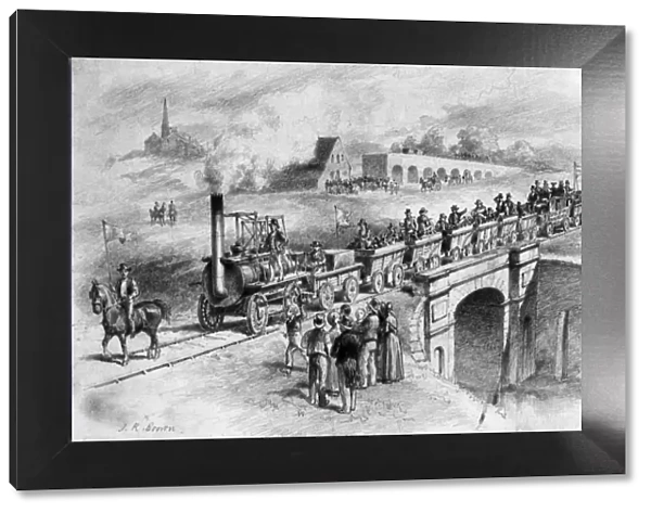 Opening of the Stockton & Darlington Railway 1825