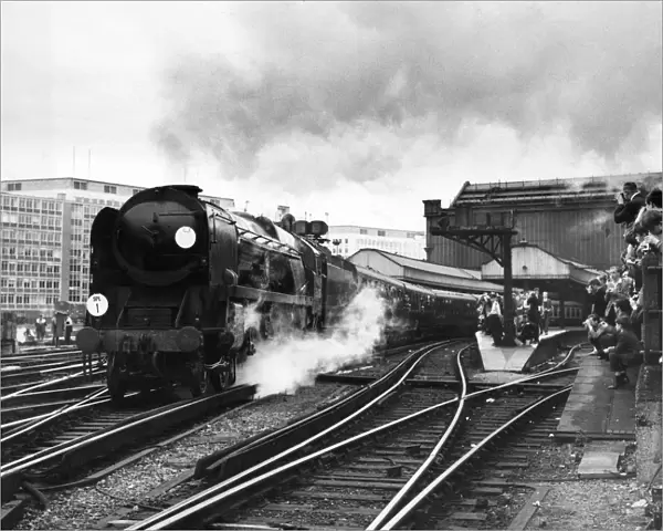 Two Farewell to Steam trains were run by Briitsh Raill to mark the end of the steam