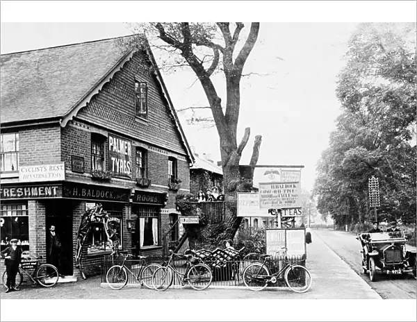The Old Oak Tree restaurant in Cobham, Surrey, England. c. 1910