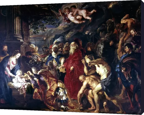 Rubens - La Adoration de los Reyes - Adoration of the Magi, 1610 by Peter Paul Rubens