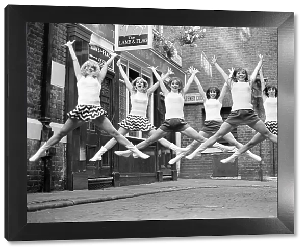 The Beat Girls, from Londons Dance Centre near Covent Garden overjoyed by the news