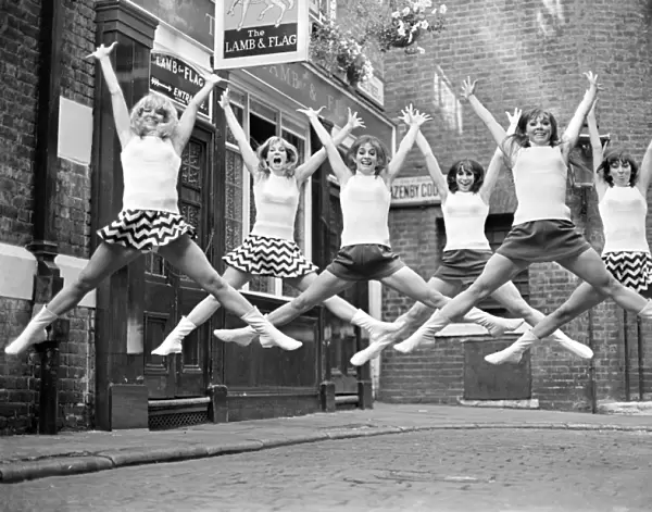 The Beat Girls, from Londons Dance Centre near Covent Garden overjoyed by the news