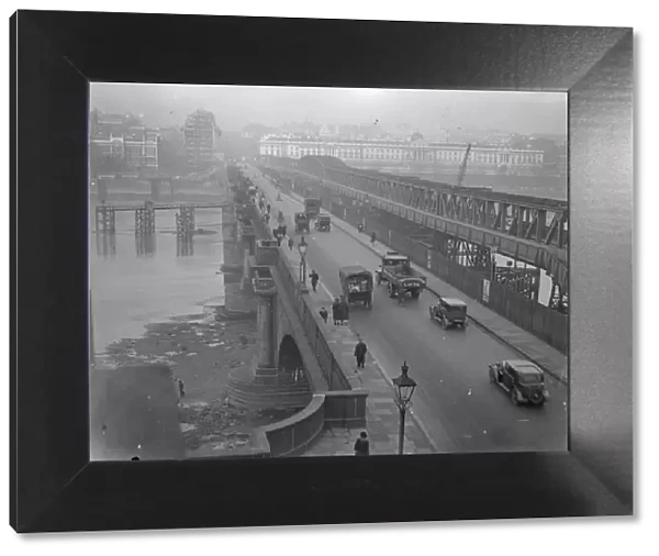 Waterloo Bridge, London. 1932