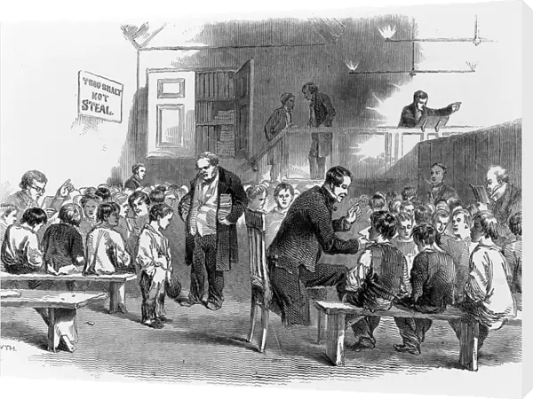 The Lambeth Ragged School (boys), 1846
