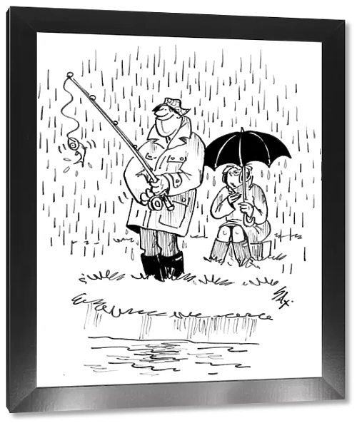 fishing  /  angling Cartoon by Sax Usually paying little or no attention to political correctness