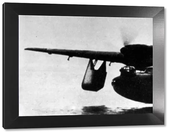 Landing on water the Dornier Do 26 was an all-metal gull winged flying boat produced before