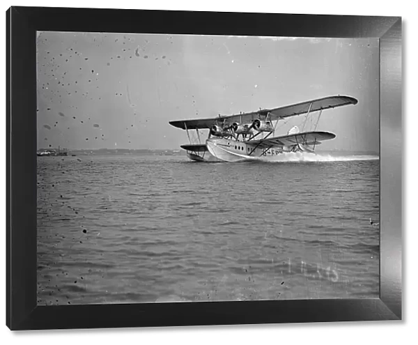 Short S. 8 Calcutta ( G-EBVG ) City of Alexandria of the the Imperial Airways