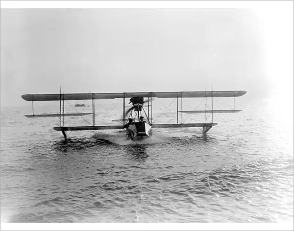 Curtiss Flying Boat at Brighton. 1913