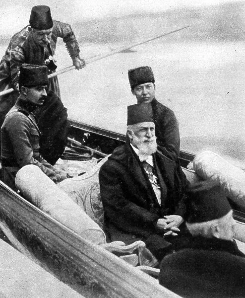 The Abolition of the Caliphate by the Turkish National Assembly The deposed Caliph