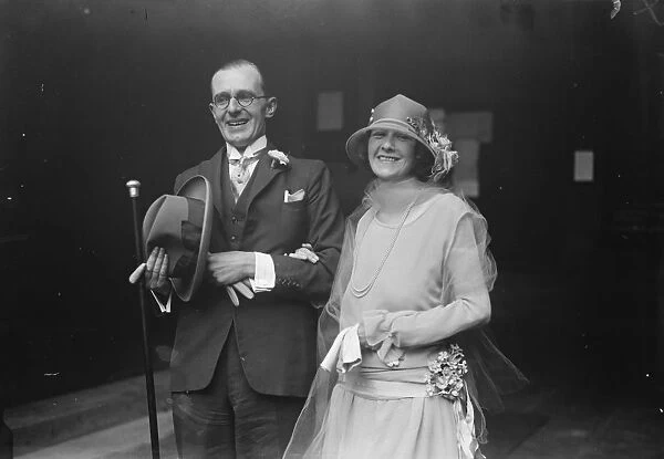 Actress weds dramatic critic Miss D Waring was married at St Mary Abbot, Kensington