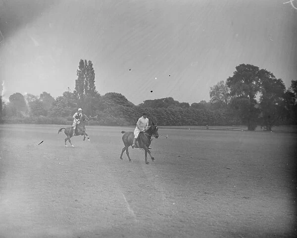 Admiral Beatty at Polo Admiral Beatty playing for the Wanderers versus Roehampton