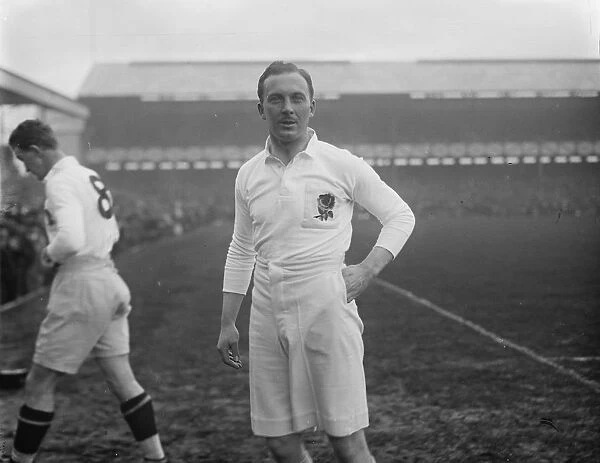 Alastair Smallwood, England rugby winger 1925