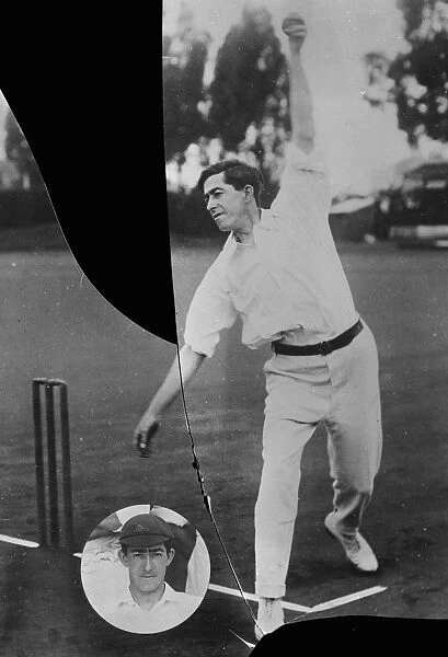 Alfred Ewart Hall the South African bowler who took the most wickets in the test