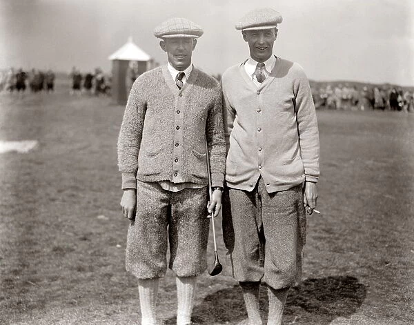 Amateur Golf Championship at Deal. Francis Ouimet and Roger Wethered, the semi finalists