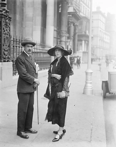 A former Ambassadors daughter. Miss Meril Buchanan photographed in London. She