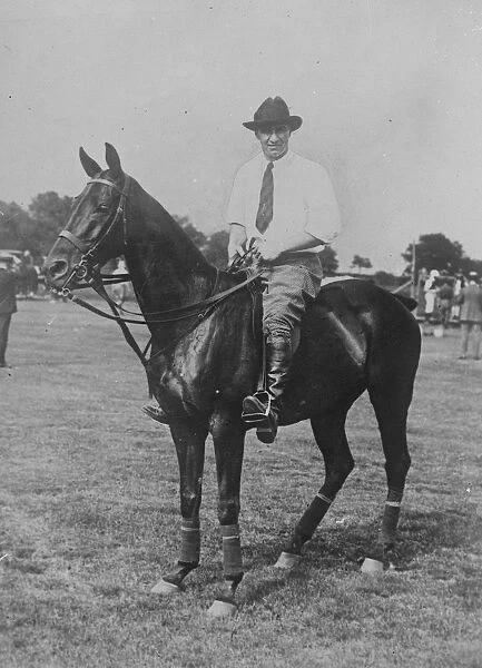 American Bid For Polo Cup To be Captained by an Old Oxonian Mr Devereux Milburn