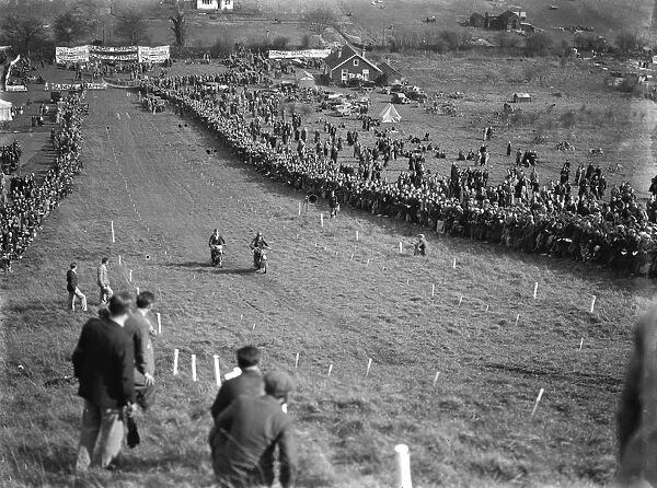 American hill climb ( Motorcycle Club Sidcup ), Farningham. 1937