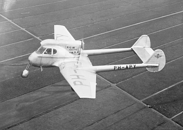 The American two seater flying tricycle, said to be the worlds safest aeroplane