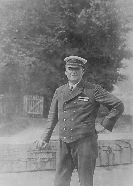 Antarctic explorer as lock keeper Mr Ts Williamson, who was with Captain Scott