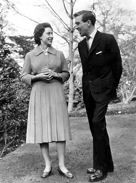 Antony Armstrong Jones and Princess Margaret. 27th February 1960
