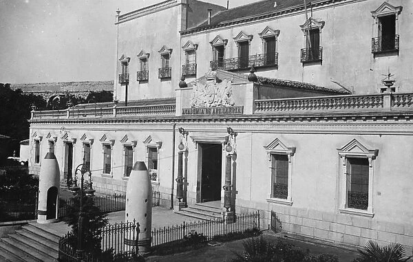 The Artillery Academy, Madrid. February 1929