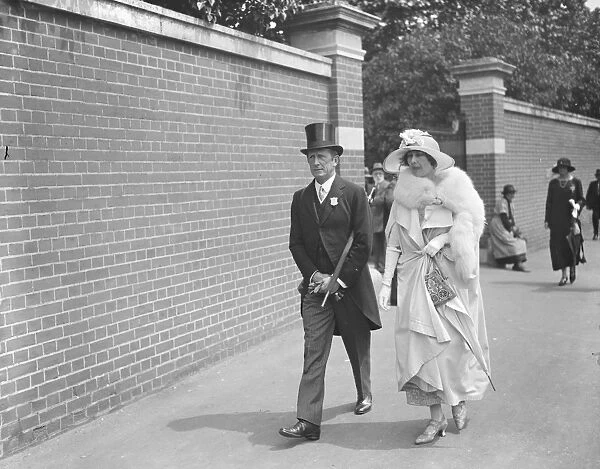 Ascot Captain and Mrs Basil Brooke 17 June 1924