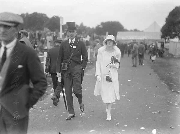 Ascot. Lord and Lady Chesham. 17 June 1926