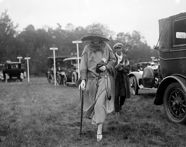 Ascot. Marchioness of Blandford. 1922
