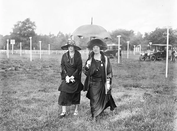 Ascot Mrs Baldwin and her daughter 17 June 1924