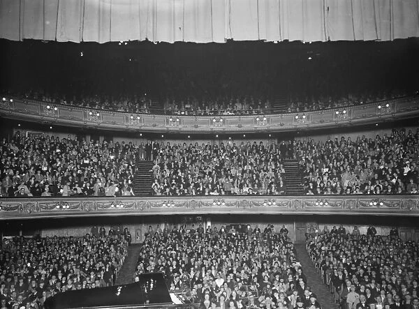 The auditorium at the London Palladium 19 June 1927