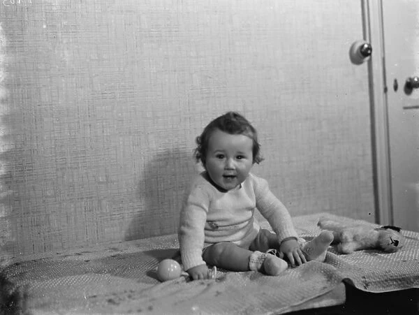 Baby Unwin of Sidcup, Kent. 1937