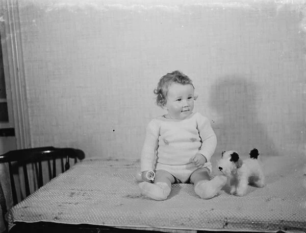 Baby Unwin of Sidcup, Kent. 1937