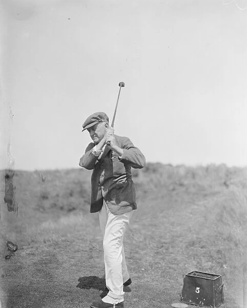 Bar golf tournament at Royal Cinque Ports course, Deal Lord Justice Muir Mackenzie 26